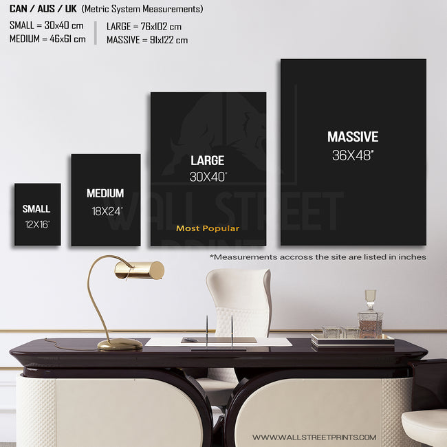 MODERN DOLLAR Wall Street Prints
