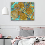 BITCOINS & BENJAMINS Wall Street Prints