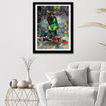 BULLS WIN (BLACK & WHITE VERSION) | PRINT Wall Street Prints