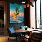 ROCKET BULL Wall Street Prints
