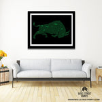 S&P 500 (DARK BACKGROUND) | PRINT
