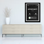 OPPORTUNITY IS CALLING | PRINT