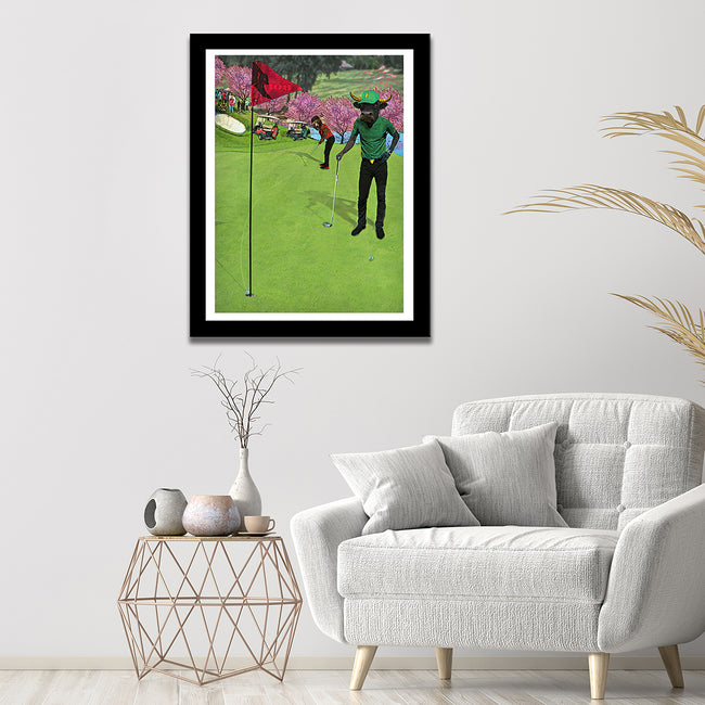 PUTT FOR DOUGH (PORTRAIT) | PRINT
