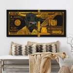 GOLD HUNDRED DOLLAR BULL Wall Street Prints