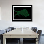 S&P 500 (DARK BACKGROUND) | PRINT