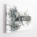 WALL STREET SIGN Wall Street Prints