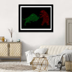 S&P 500 BULL VS BEAR (CHARGING IN AIR) | PRINT