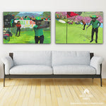 BULL VS BEAR GOLF BUNDLE Wall Street Prints