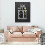 THINK OUTSIDE THE BOX Wall Street Prints